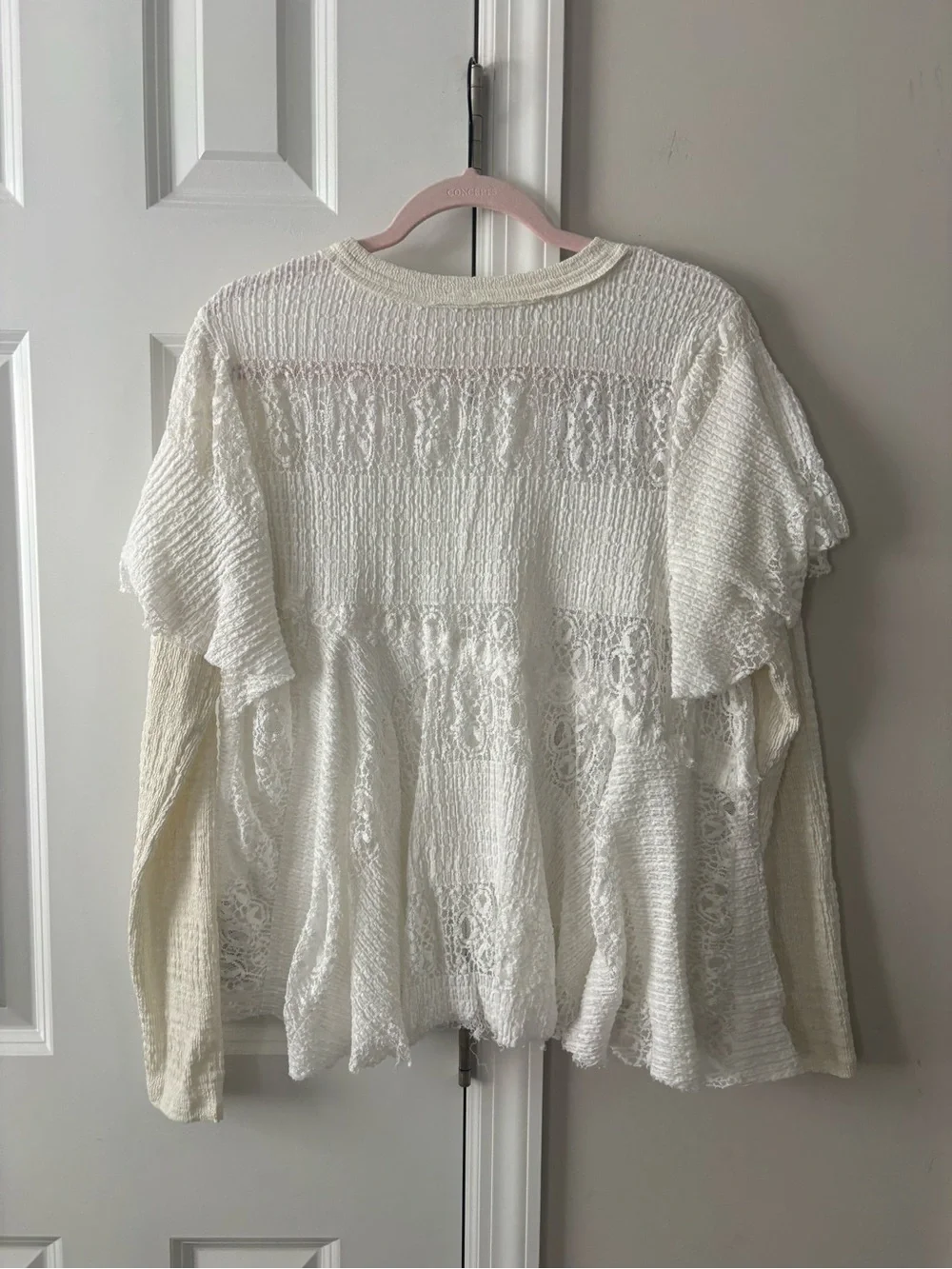 Free People Snowfall Tunic size small